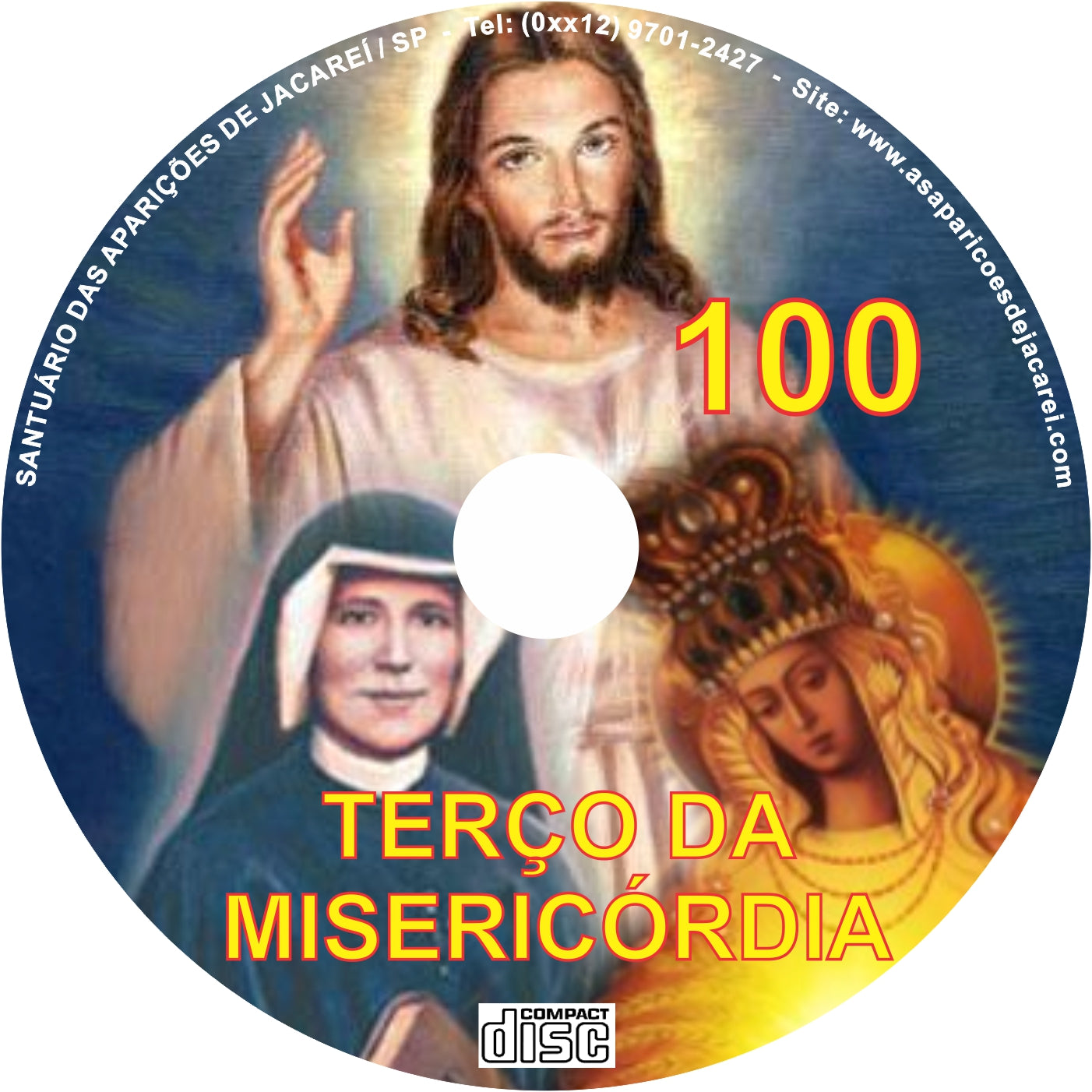 CD Terço da Misericórdia 100 CD Terço da Misericórdia 100